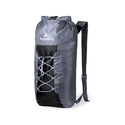 Mochila plegable técnica de poliéster 210D y ripstop.